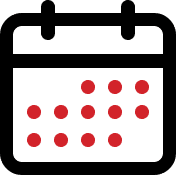 Calendar icon representing scheduling and project planning for VM Demolition services in Houston.
